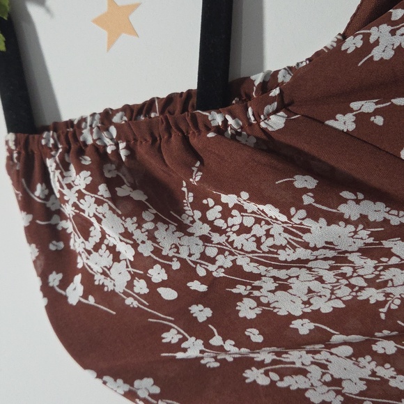 Altar'd State White Floral Long Sleeve Dress USED ONCE - Picture 3 of 10